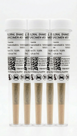 Fleur de chanvre CTX Specimen #01 KushFlow, format préroll premium prêt-à-l'emploi et 100% légal.